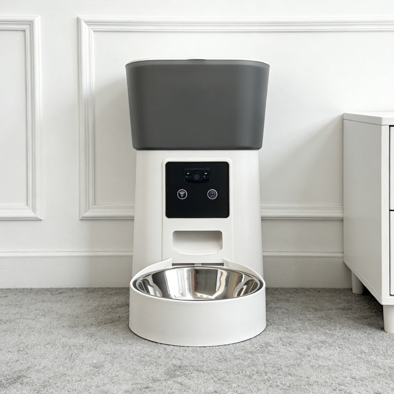 Smart Pet Feeder with Camera – 3.5L Automatic Dog & Cat Food Dispenser, WiFi Monitoring, Detachable Design